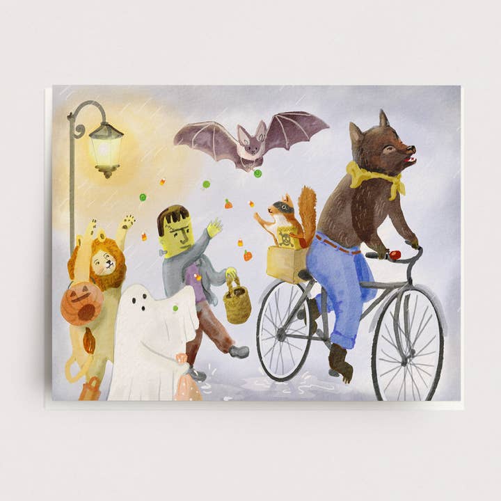 It's Halloween Card HA-119 for wholesale by Ingrid Press