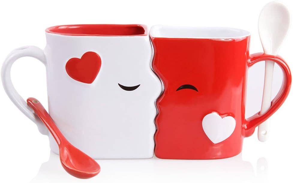 VIGOR - Wholesale Coffee Mug - Kissing Coffee Mugs Gift Set with Gift Box2