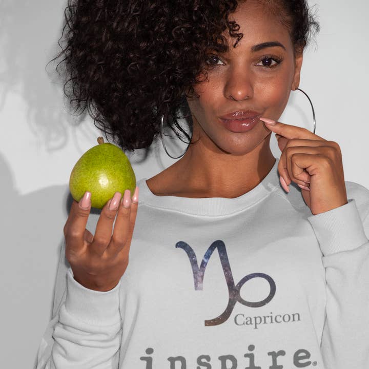 Inspire Capricorn Zodiac Unisex Crewneck for wholesale by inspire