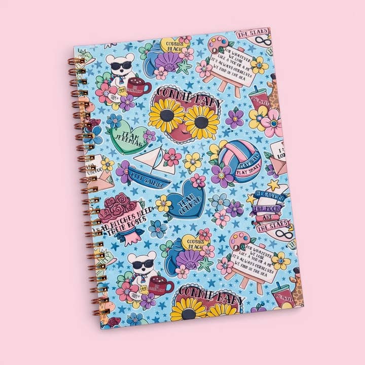 Joli Cahier Spirale A5 Été pour la vente par Posh Paperie