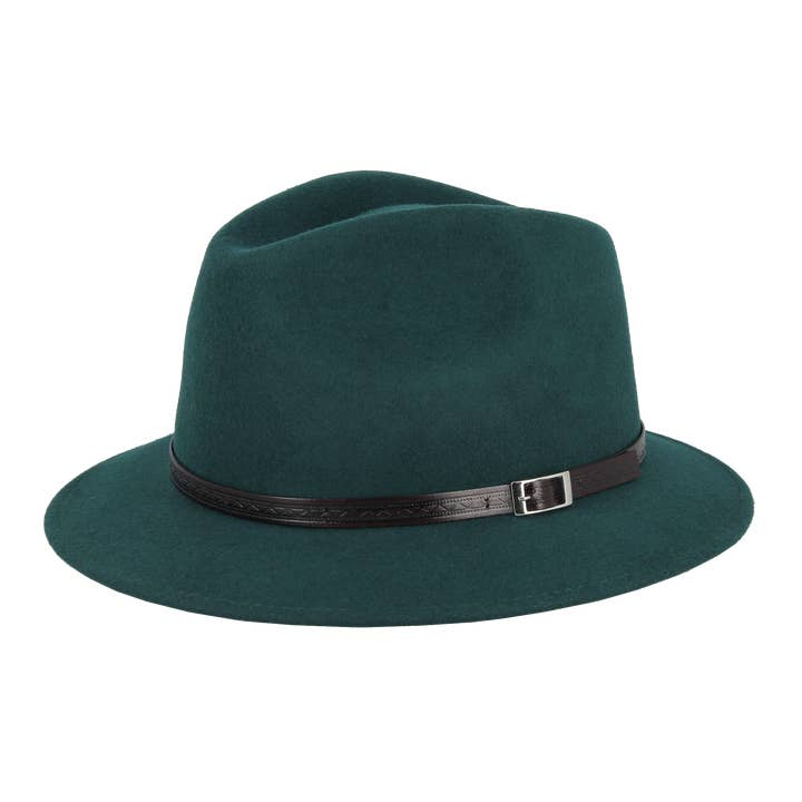 M BY FLECHET - ESSENTIALS - ALP1 - Wholesale Fedora - Men's - Wool Felt Hat - 1HS623