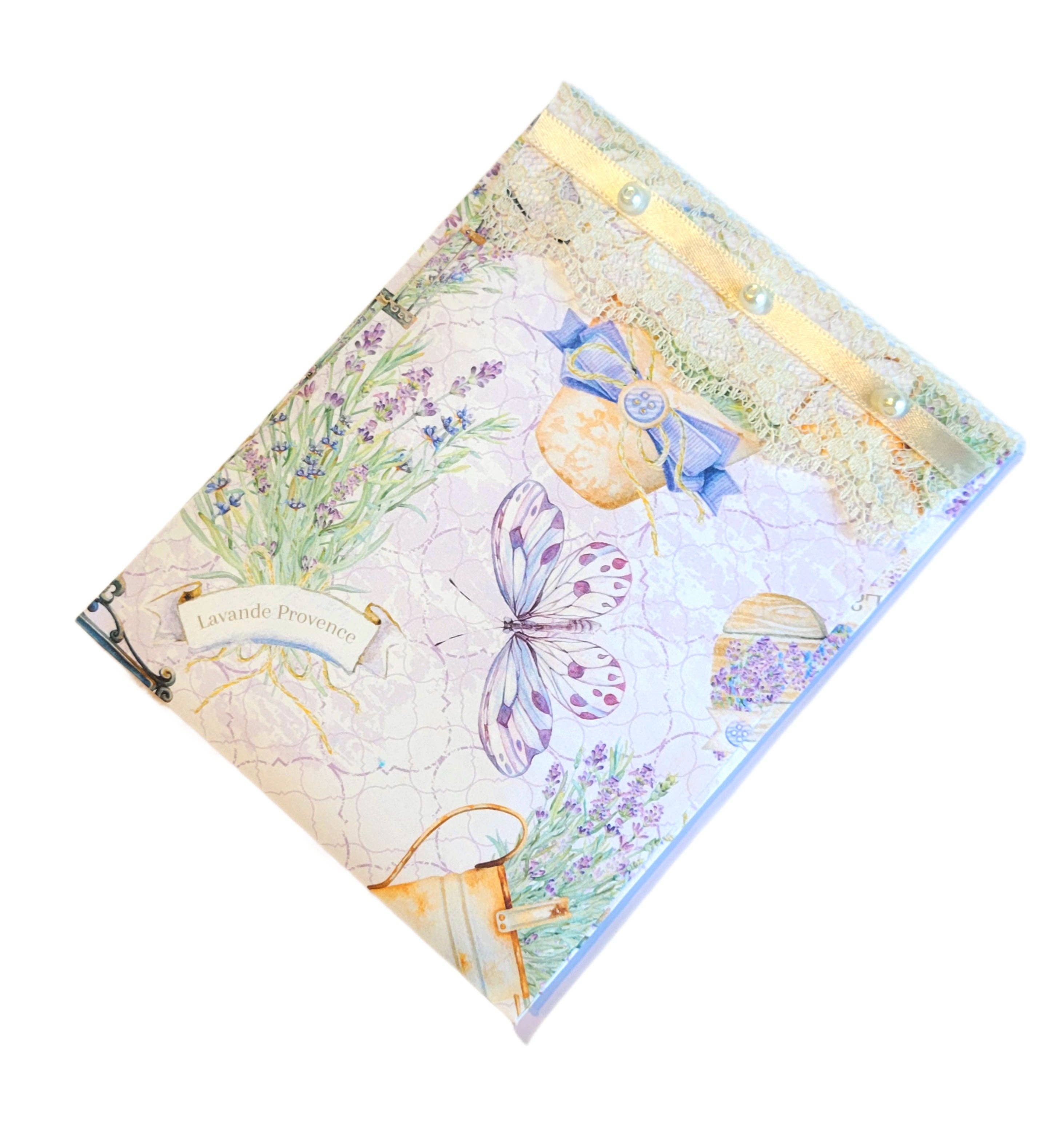 Chic Brico - Wholesale Sachet - Pearls & Lace Lavender Scented Drawer, Closet & Car Sachets, Large Size 4" x 5", 3-Pack3