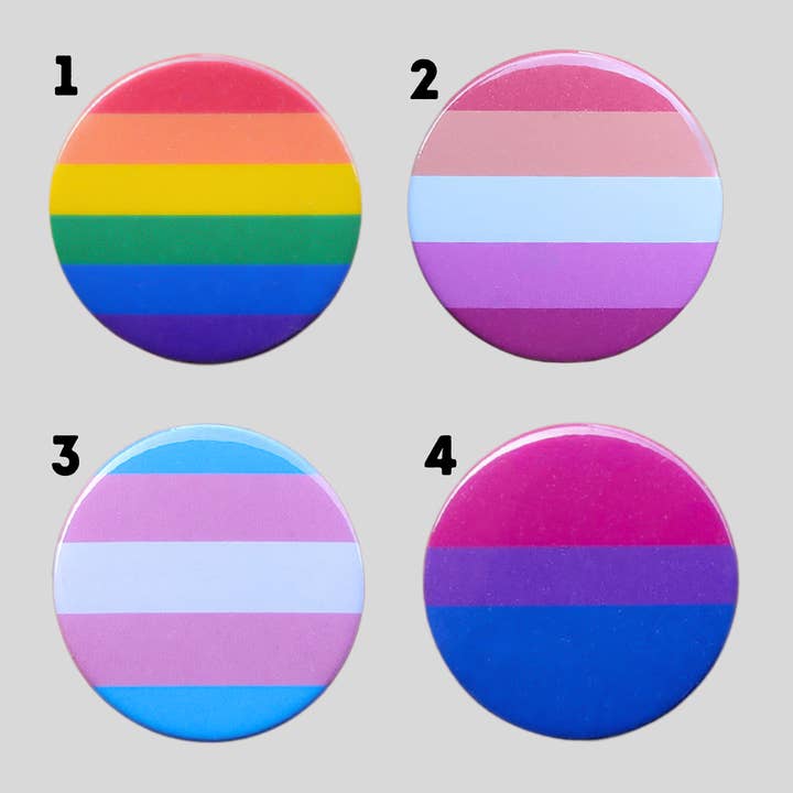 Flag badges, Rainbow, Lesbian, Trans badge, Bisexual pins and other Purchase wholesale rainbow badges. Free returns & net 60 terms on Faire trending on Faire.