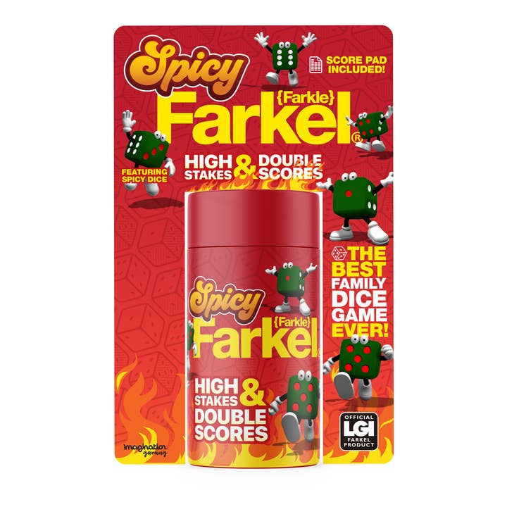 Imagination Gaming - Wholesale Board Game - Farkel Spicy Canister
