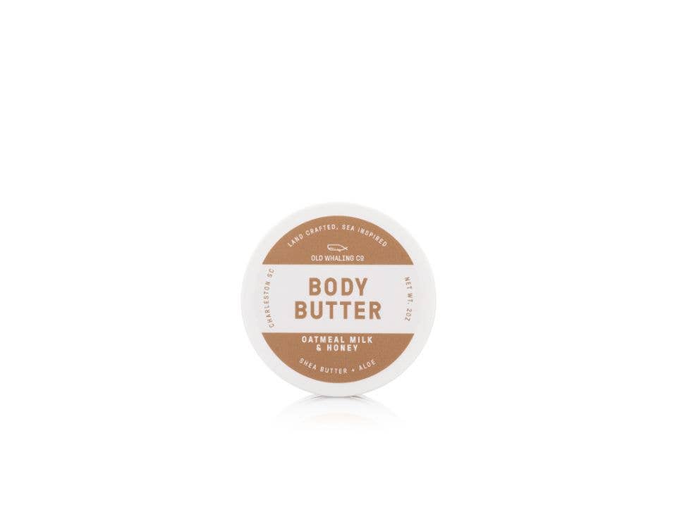 Old Whaling Company - Wholesale Body Balm/Butter - Travel Size Oatmeal Milk & Honey Body Butter (2oz)1
