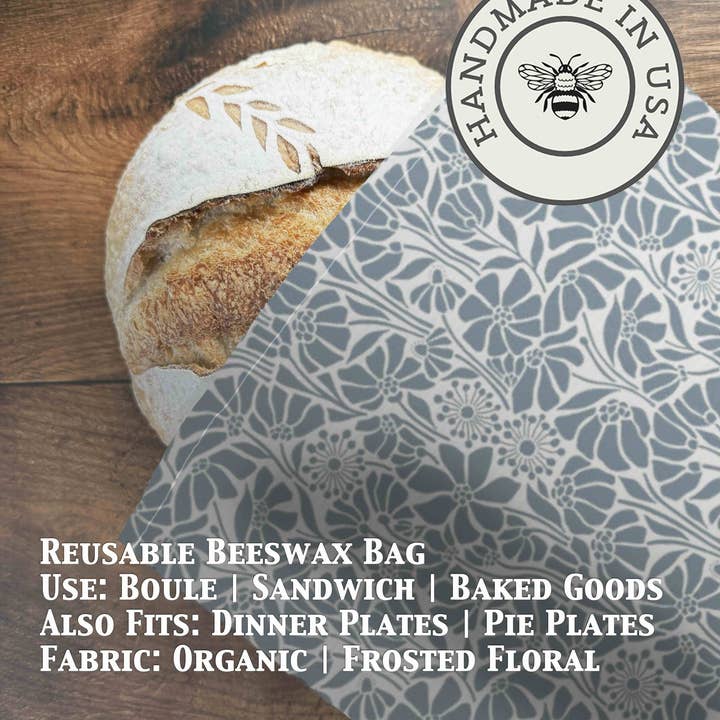 Five Oaks Farm – Großhandel Verpackung/Beutel zur Aufbewahrung von Lebensmitteln – Brotbeutel | Bienenwachsbeschichtet30