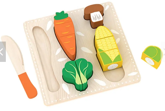 ACOOL TOY - Vendita all'ingrosso Giocattolo in legno - Bambini - AC7330 ~ AC7336 Giochi di Taglio Cibo Piatto6