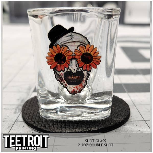 Teetroit Printing LLC - Wholesale Shot glass - Horror Shot Glasses47
