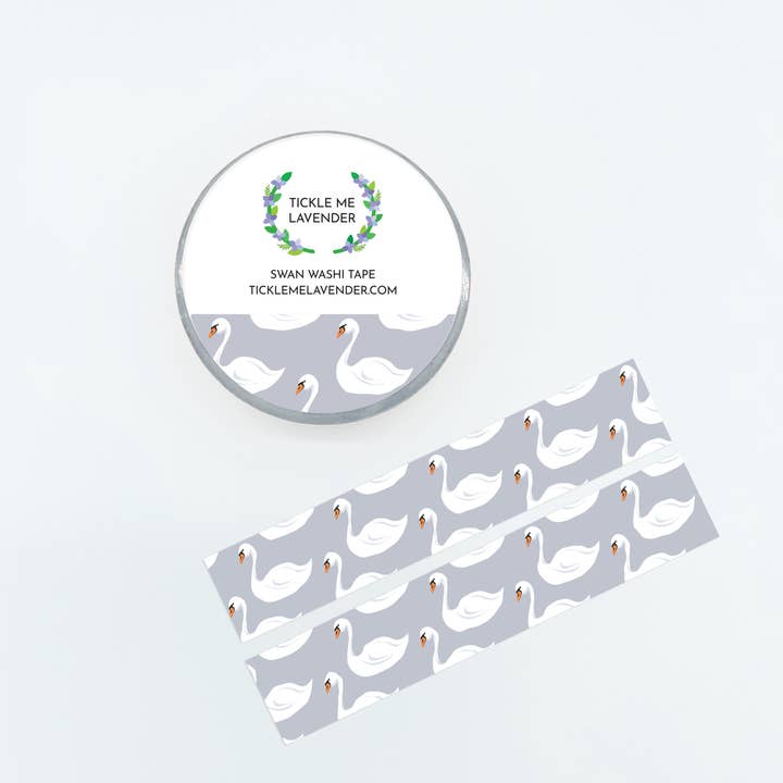 Tickle Me Lavender - Wholesale Washi-tape - White Swan Washi Tape