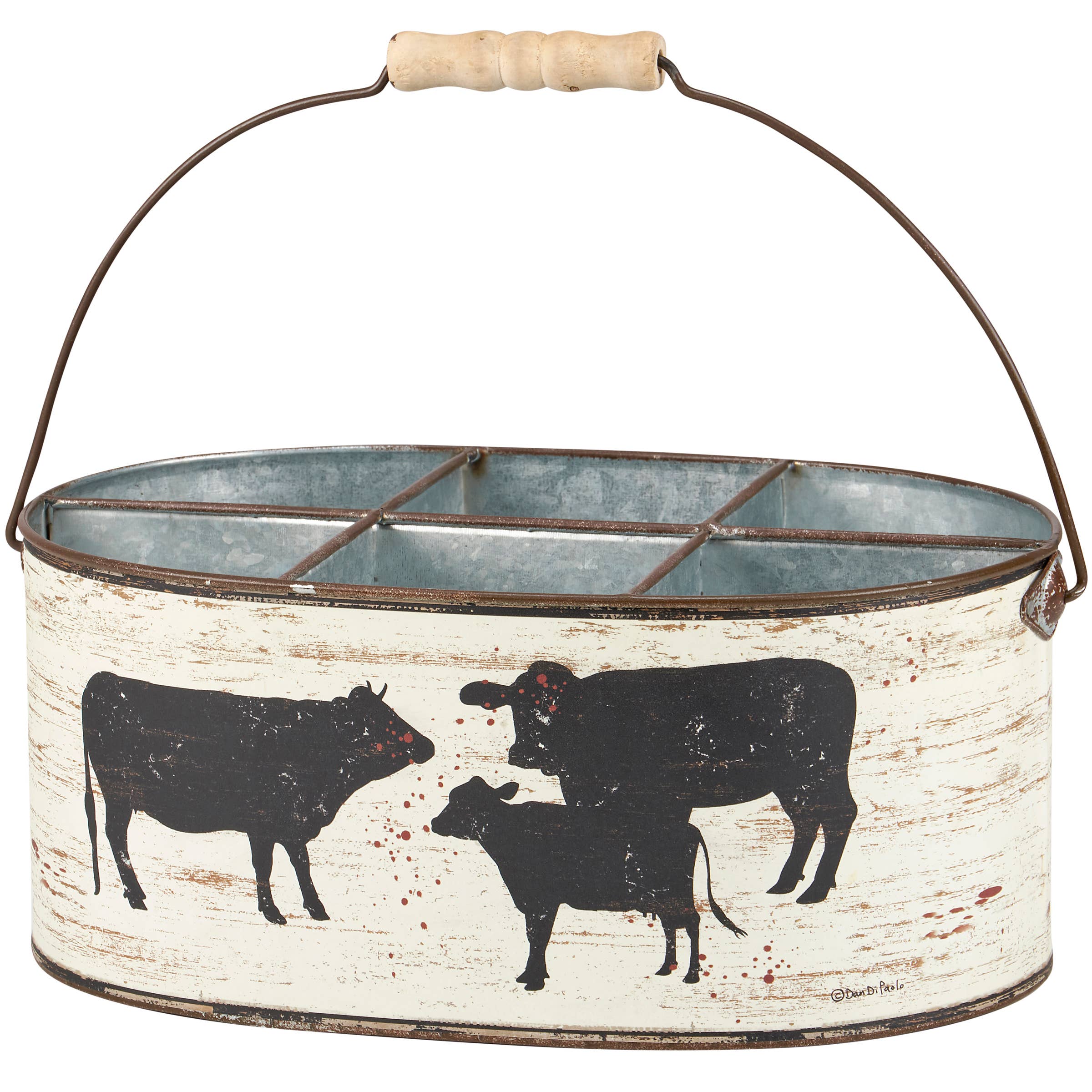 Primitives by Kathy - Wholesale Storage Bin - Farmhouse Caddy1