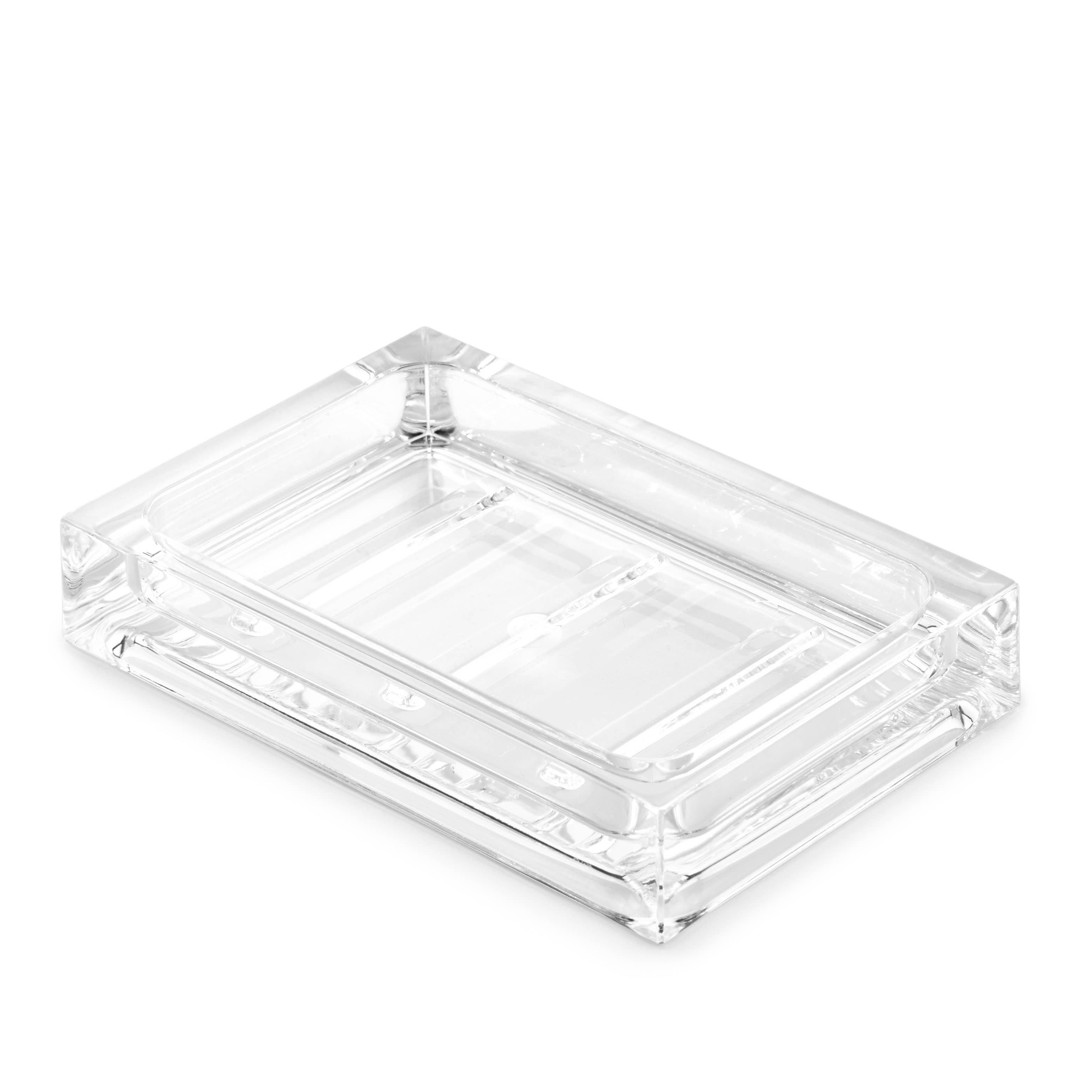 Huang Acrylic - Wholesale Bath Soap Dish - Hotel Luxe Soap Dish2