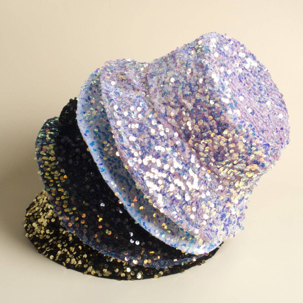 Ole – wholesale Bucket Hat - Dam – Paljett Fisherman Keps C04413