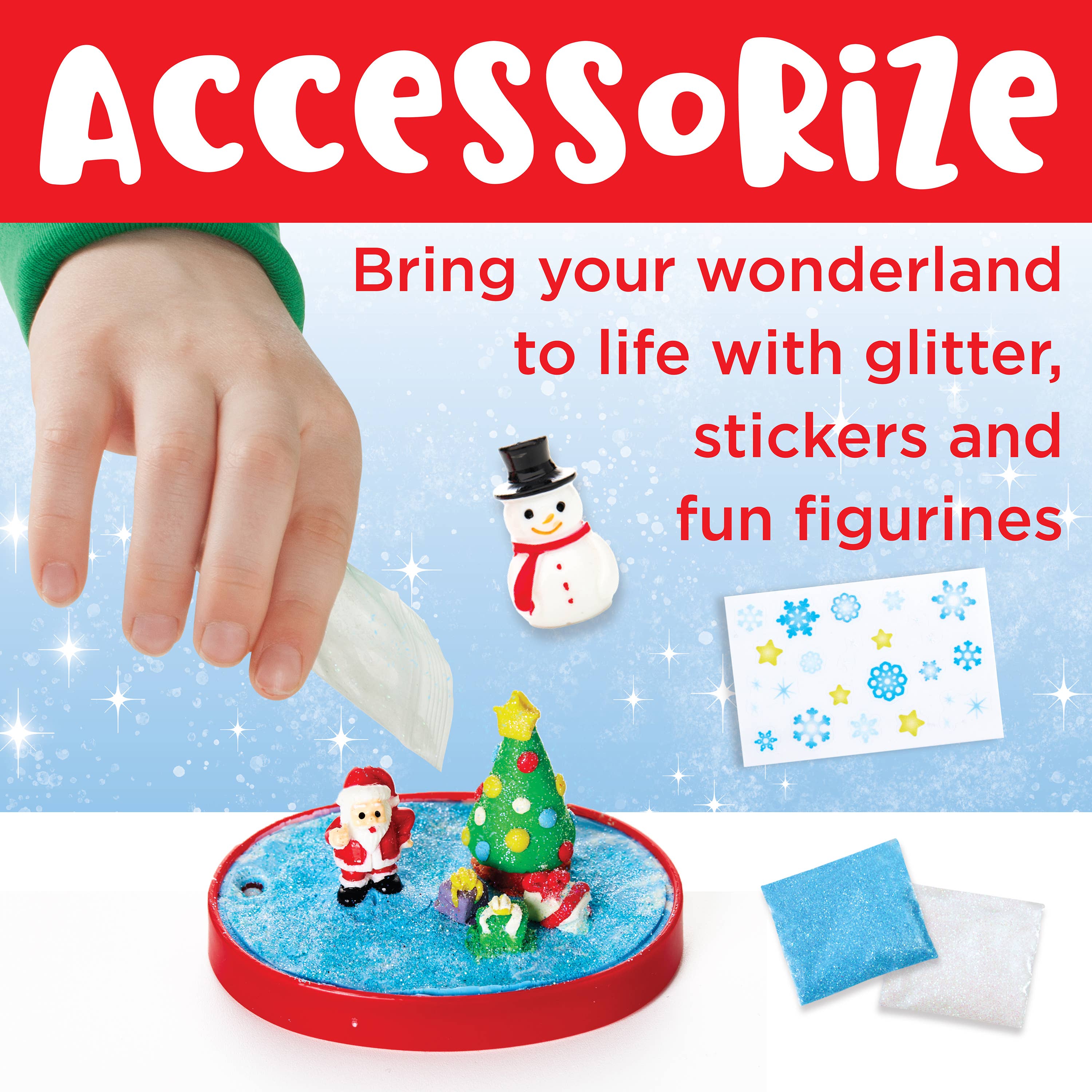 Faber-Castell / Creativity for Kids - Wholesale DIY Craft Kit - Kids - Make Your Own Holiday Snow Globes Craft Kit for Kids4