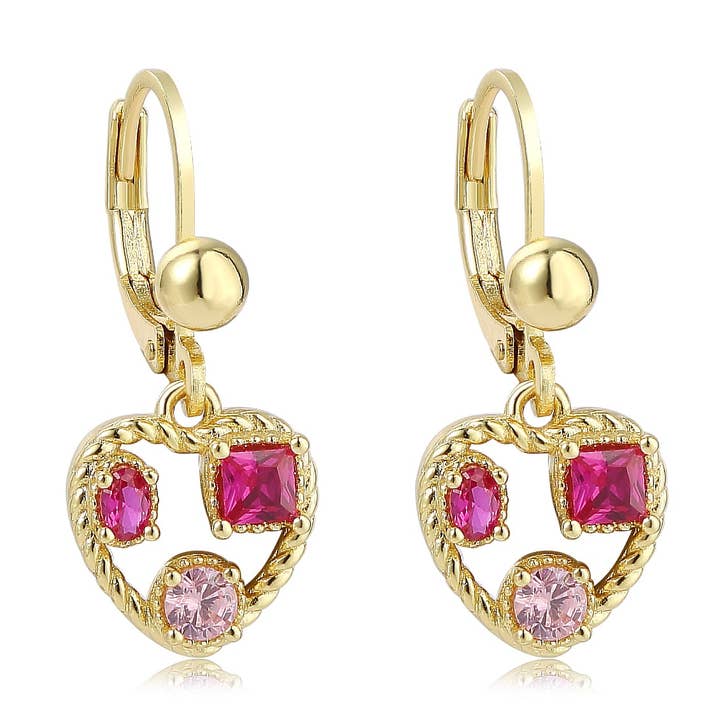 Levier en forme de cœur à l'arrière pour la vente par The Tiny Gem