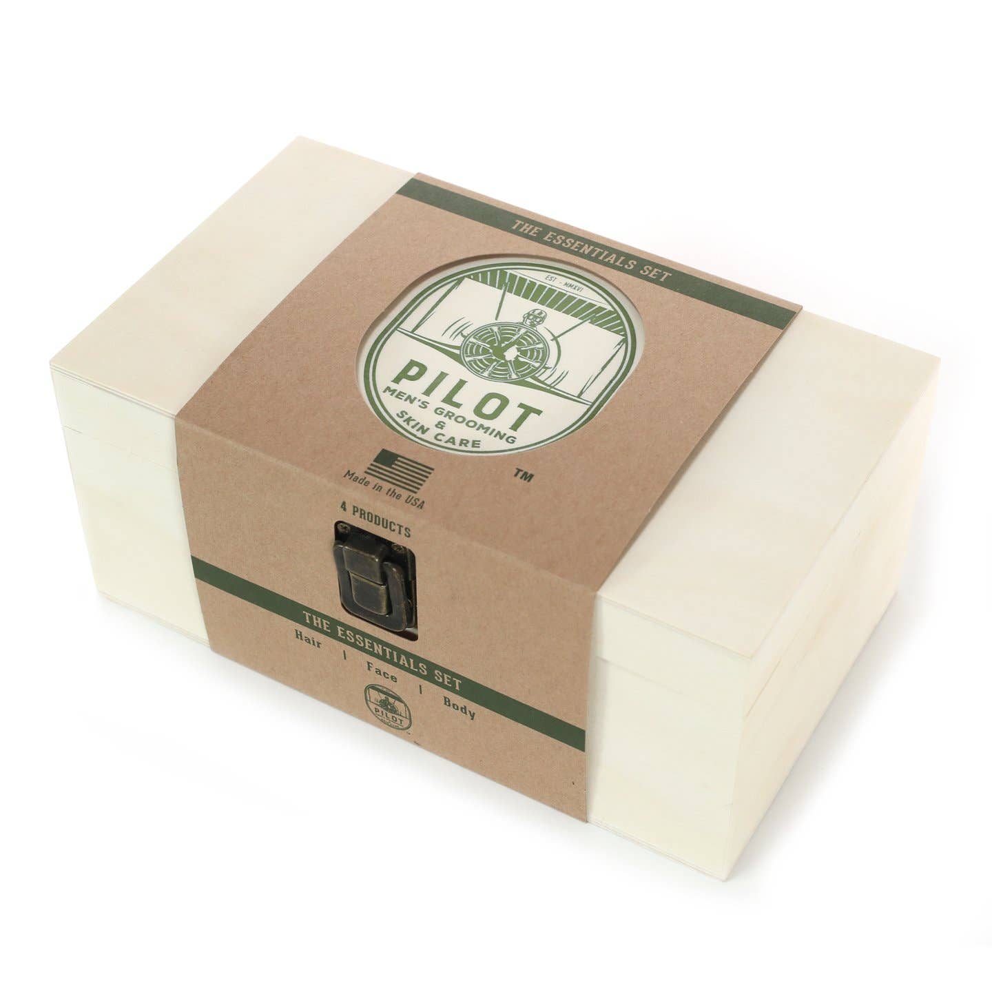 Pilot Men's Grooming - Wholesale Set met bad- en lichaamsproducten - Heren - Pilot Verzorging en huidverzorging voor heren The Essentials Set6