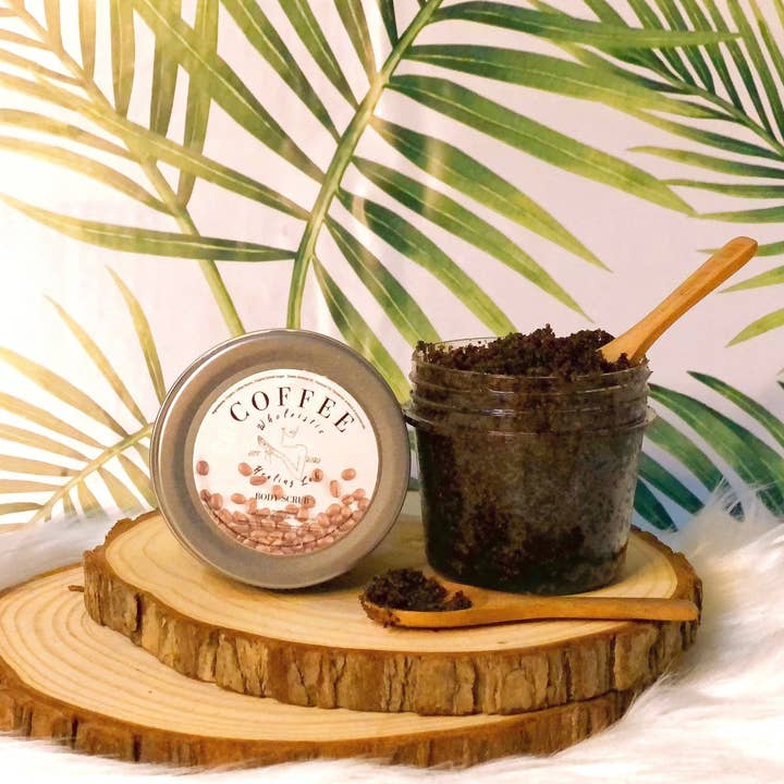 Coffee Body Scrub for wholesale by Wholeistic Healing Lab
