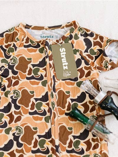 STRUTZ - Wholesale Bodysuit (Non-Footed) - Baby - Lil Strutz - Duck Camo5
