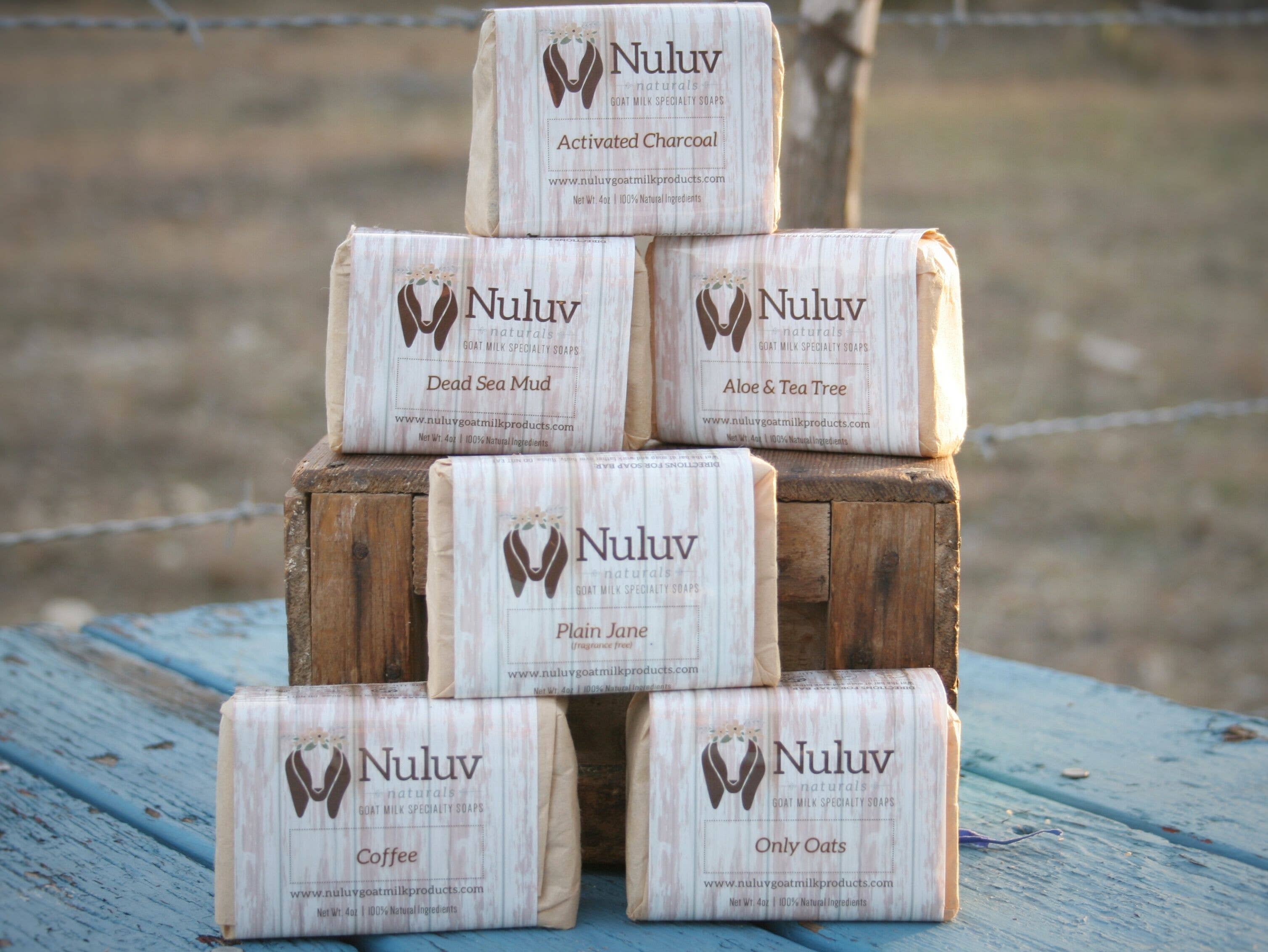 Nuluv Goat Milk Products - Wholesale Bar Soap - Nuluv Naturals Goat Milk 4-oz Bar Soaps - Fragrance Free2