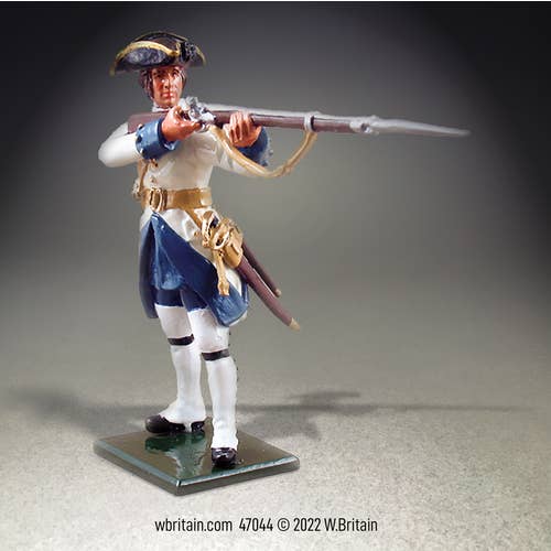 47044 Marine Firing Franche-Compagnies 1754-60 GLOSSY för wholesale av W.Britain Model Figures