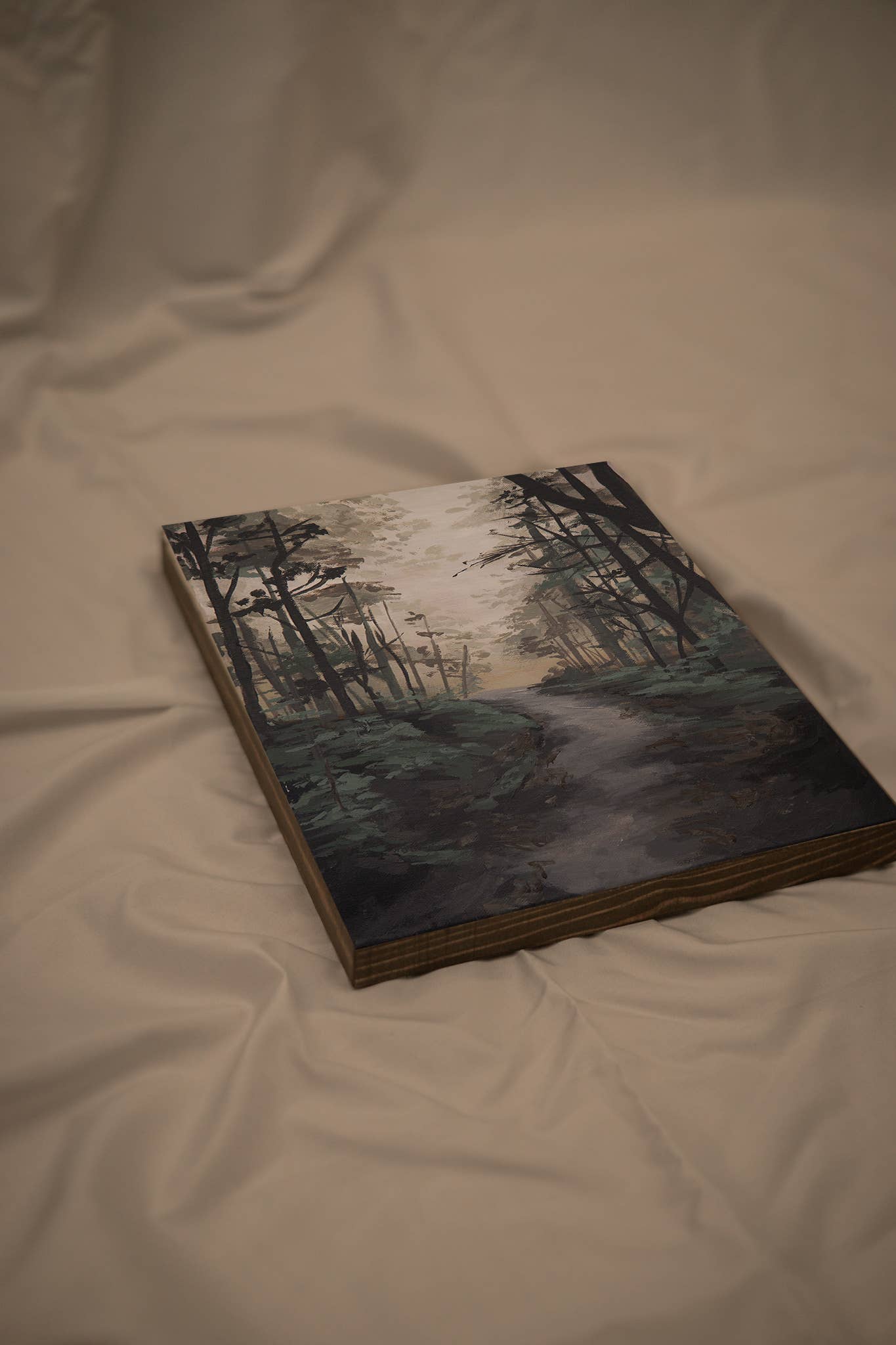 Lewa Studio - Wholesale Art Print - "Iron Lilac Dawn" Fine Art Giclée Canvas Panel 4