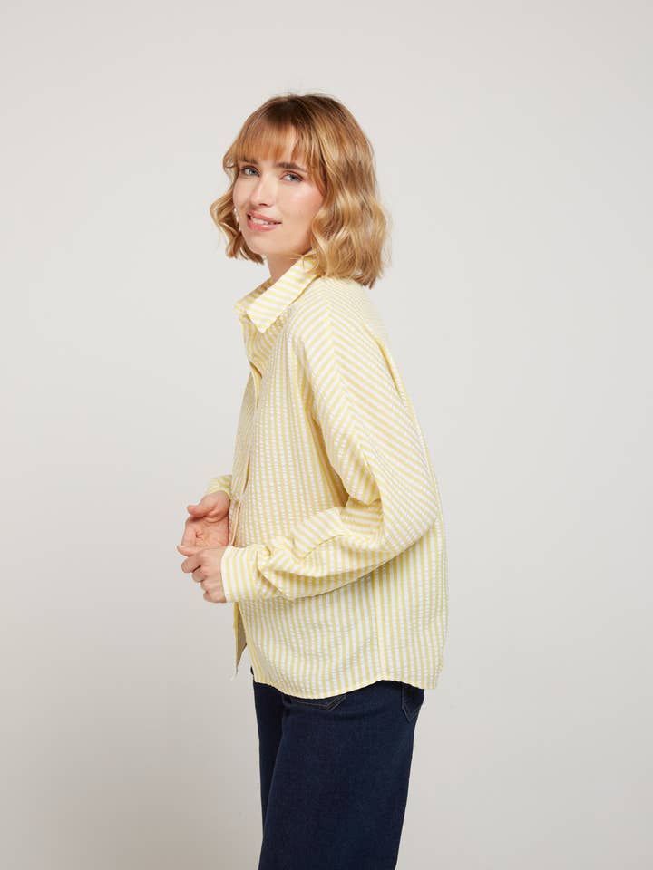 CYPRUS - Randig Skjorta Popfärger för wholesale av Andy & Lucy