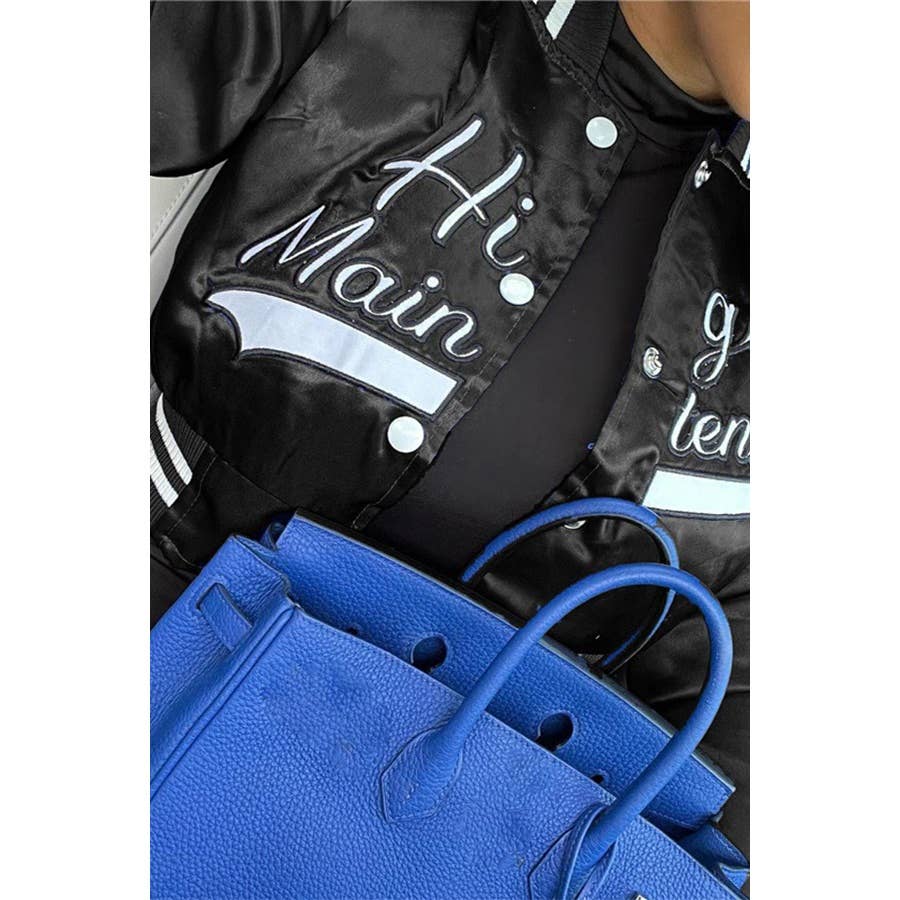 Paperdoll - Wholesale Varsity/Baseball Jacket - Women's - Varsity Baseball Letterman Jacket0