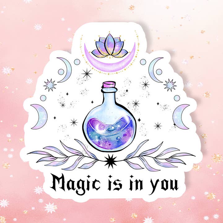 Magic is in You Sticker Vinil Metafísico por atacado de London Luxury Candles