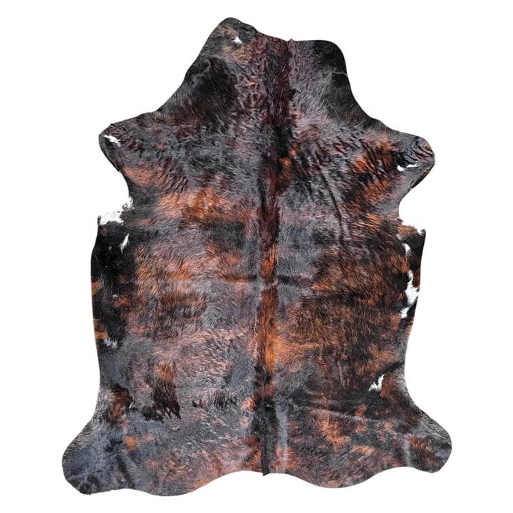 Large Brindle Cowhide Rug G272---6x6.10 ft for wholesale by Rodeo