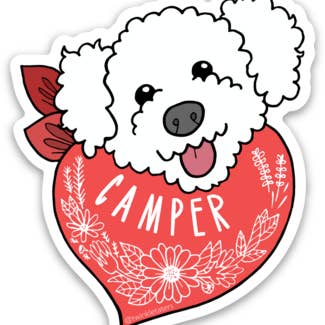 Designs by Diana - twinkletaters - Wholesale Sticker - Camper Vinyl Sticker (Home & Garden Vermont ONLY)