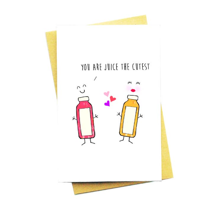 Du är Juice Den sötaste hälsningskortet för wholesale av Nocturnal Paper