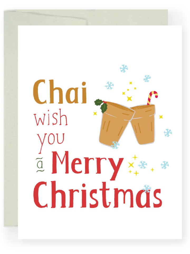 Chai Wish You A Merry Christmas for wholesale by Pyarful