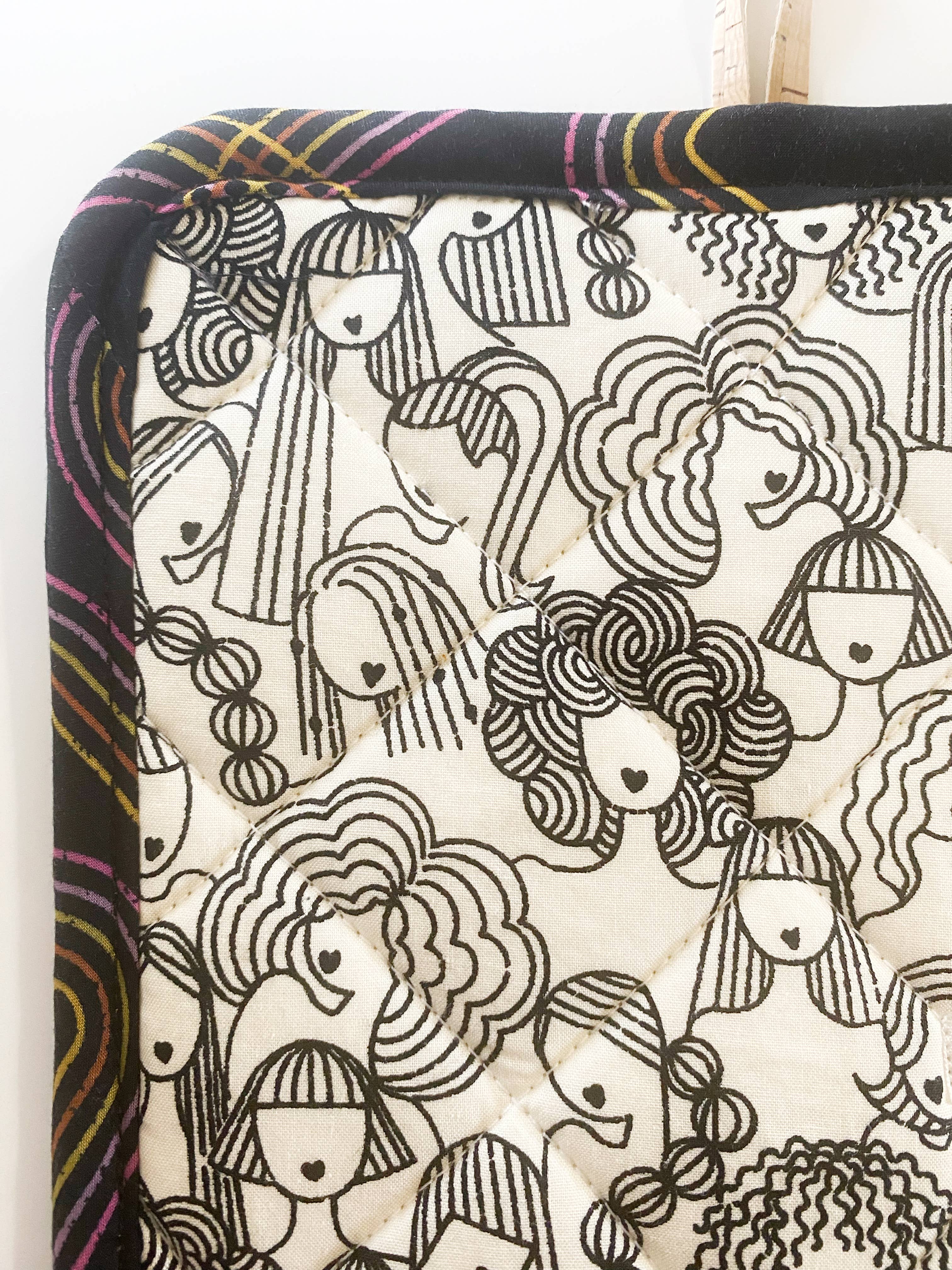 Alma Boheme Handmade - Wholesale Ovenwant/pothouder - Duurzame pannenlap van kurk en katoen met zakje55