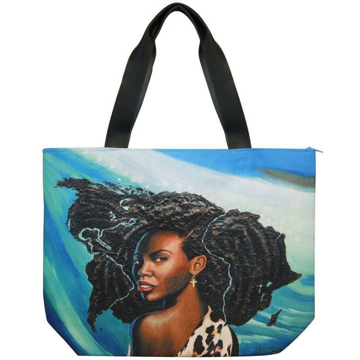 Bolso de lona CHB08 Fearfully & Wonderfully Made para venta al por mayor de African American Expressions