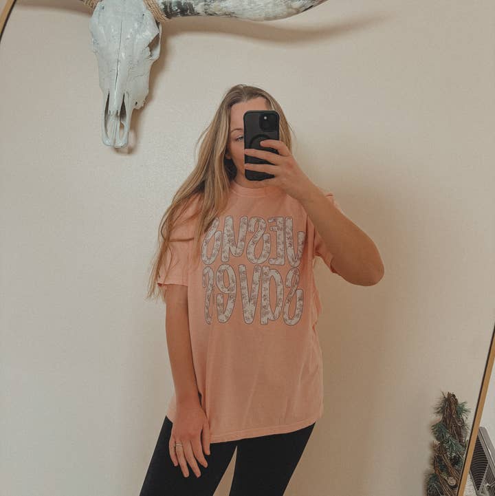 Rustic Runaway LLC - Wholesale T-Shirt (Graphic) - Women's - Jesus Saves Graphic Tee