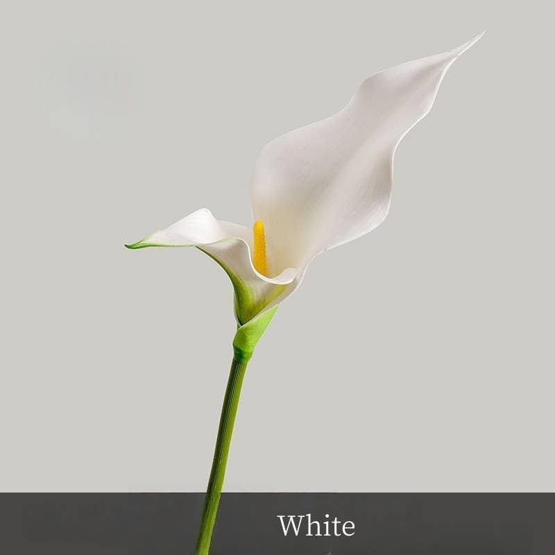 ACNITE(We cover U.S. import duties) - Wholesale Kunstbloemen - Nep calla lelie met 2 blaadjes en realistische feel voor woningdecoratie0