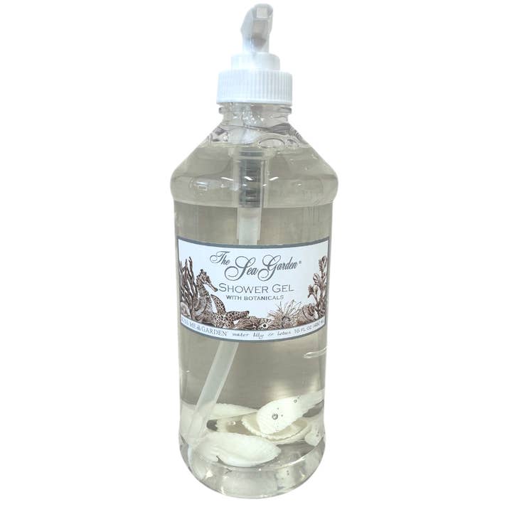 16 oz Sea Garden Shower Gel for wholesale by Kiss Me in the Garden