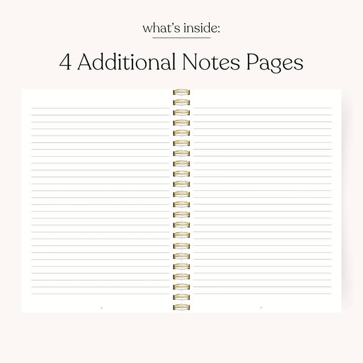 Elyse Breanne Design - Wholesale Planner - Green Gingham 2026 Yearly Planner7