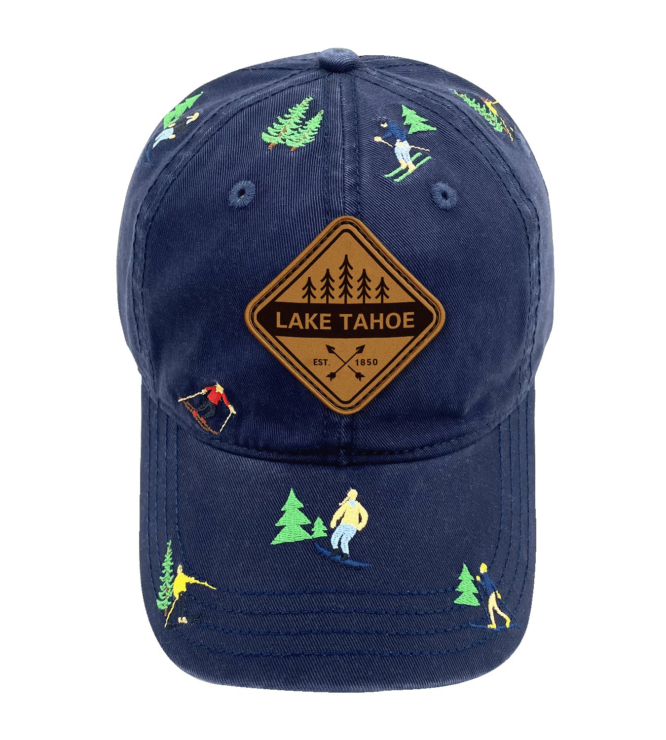 Northern Icons Creations INC - Wholesale Baseball cap – Unisex - Lake Tahoe Skiing and Snowboarding Embroidered Baseball Cap –Outdoor Adventure Hat2