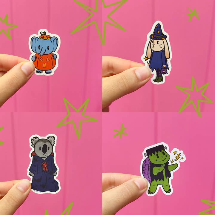Halloween Gang Stickers for wholesale by Mimo