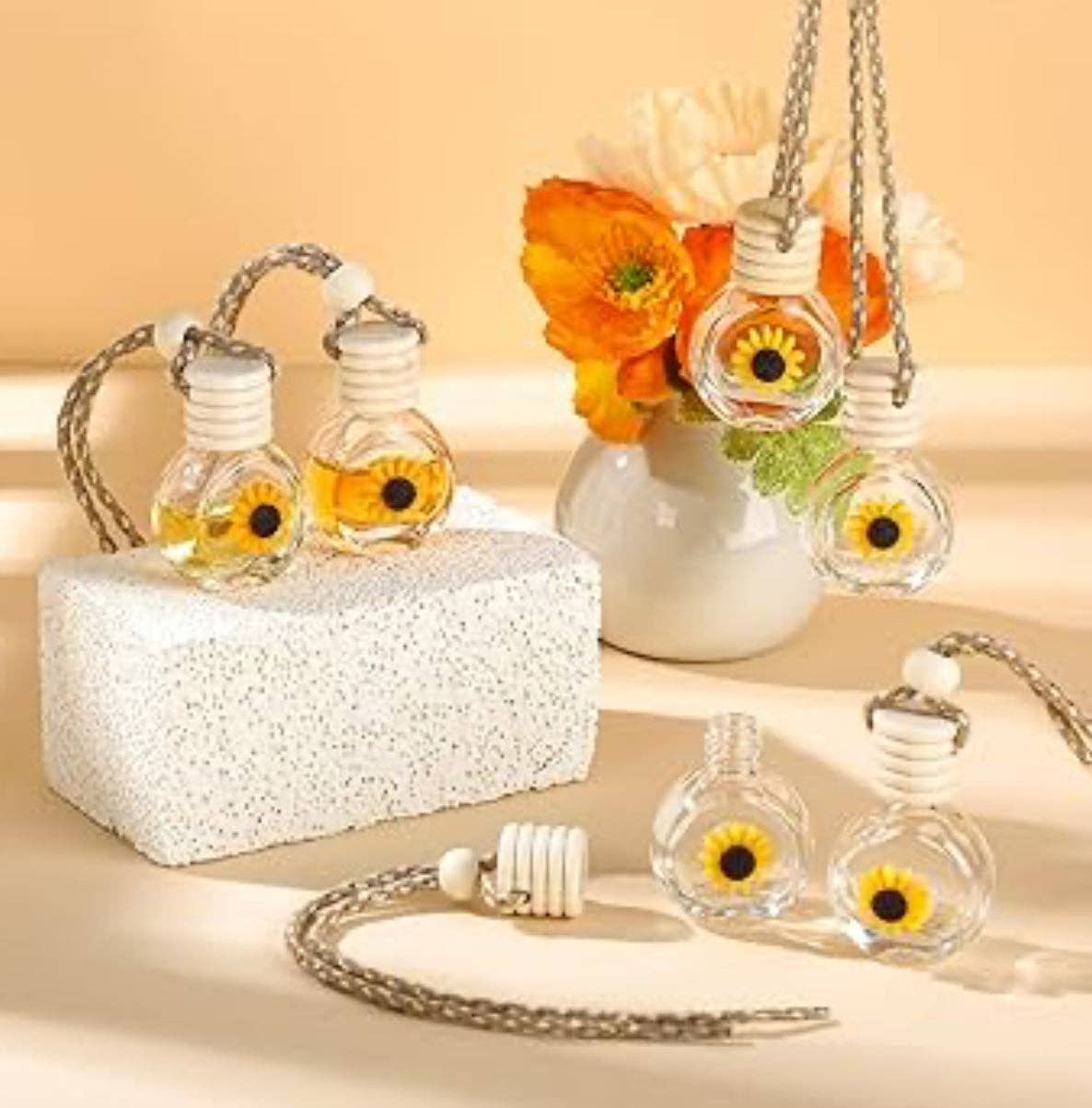 Poorely Made Crafts - Wholesale Car Freshener - Unisex - Acqua Di Gio Glass Car Diffuser Freshie - Pick your bottle15