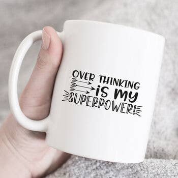 Sarah Hurley - Wholesale Coffee Mug - Over Thinking Mug0