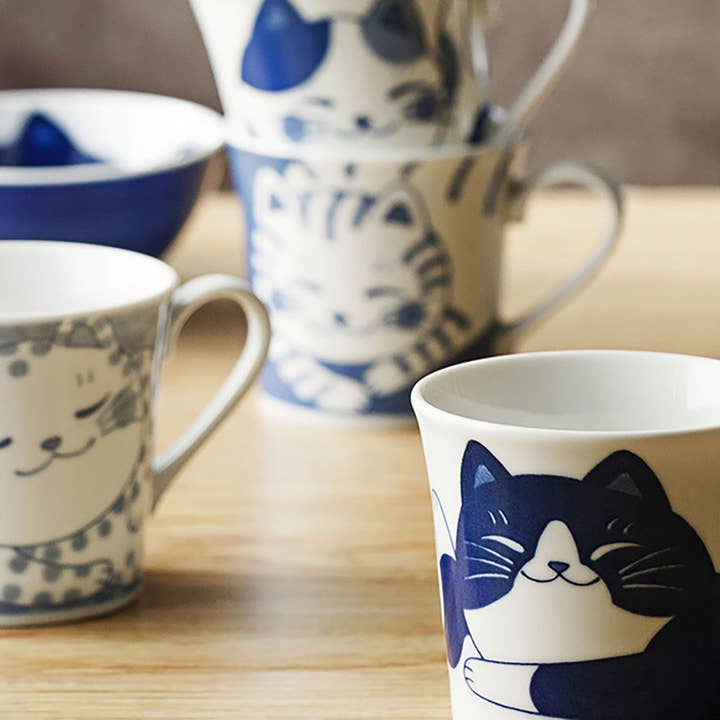 MinoCraft - Wholesale Coffee Mug - Cute cat pattern porcelain mug9