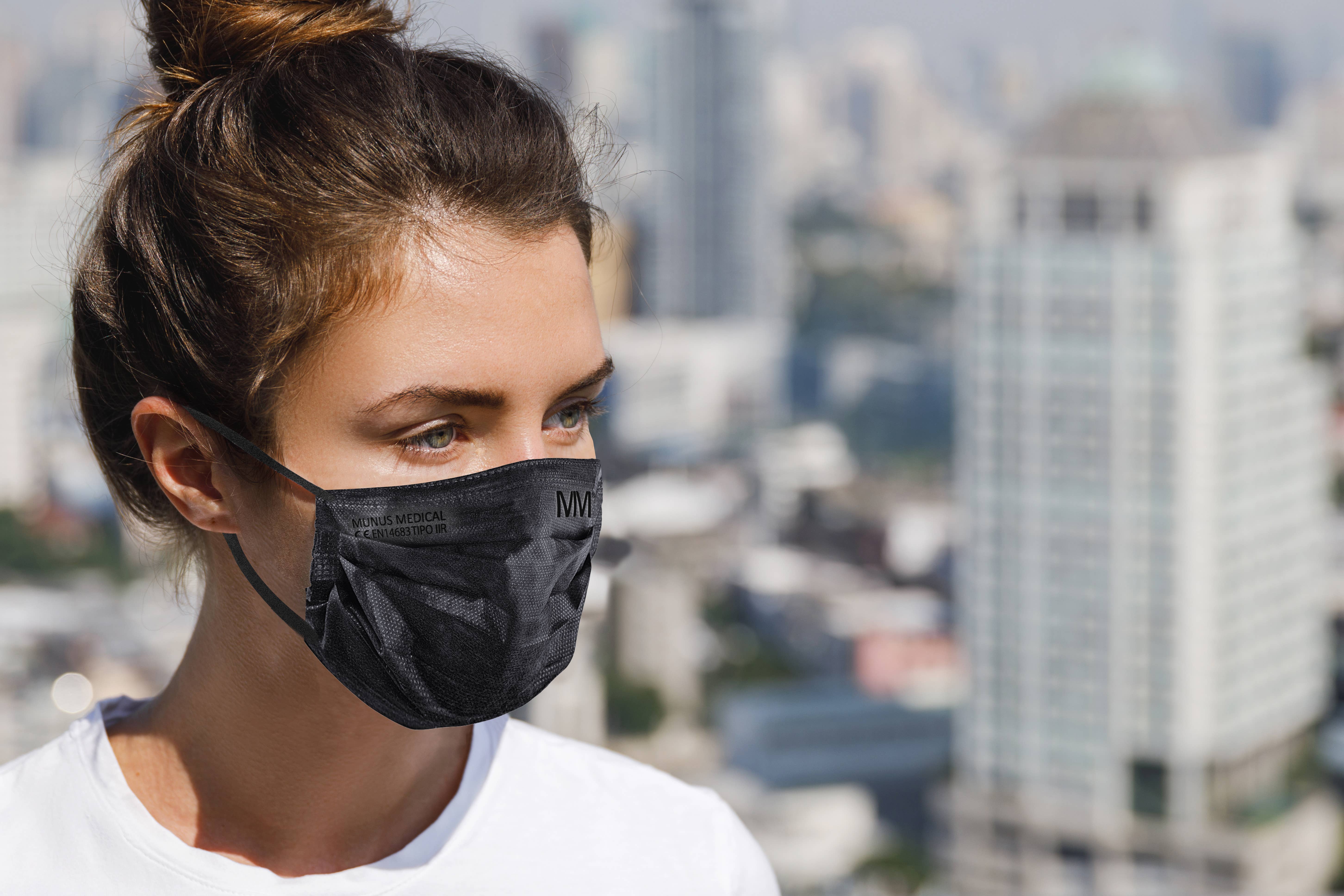 Munus Medical - Venta al por mayor Mascarilla facial protectora - MASCARILLA QUIRÚRGICA PARA ADULTOS MM-005-N - 5 BOLSAS DE 10 PIEZAS11