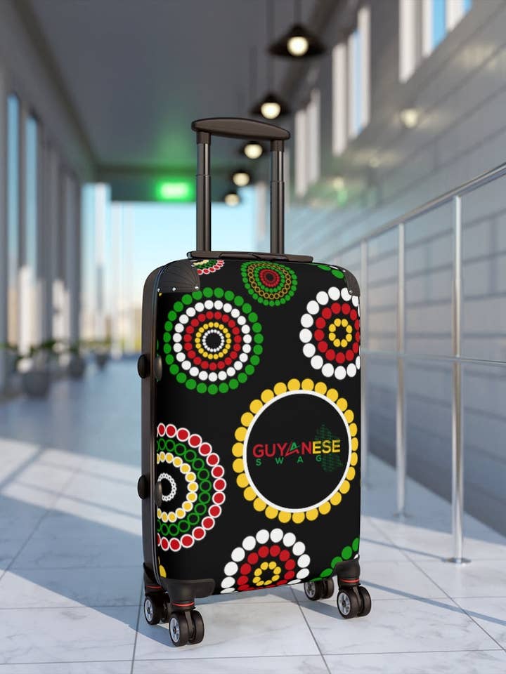 Guyanese Swag™ Floral Handgepäck-Koffer für den Großhandel von Guyanese Swag