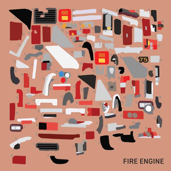 Fox Chapel Publishing - Vente Livre de coloriage et d'activités pour enfants et bébés - Mes peintures autocollantes : Camions - 10 machines gigantesques3