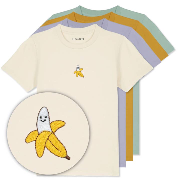 Maglietta per bambini - Banana per la vendita all'ingrosso da parte di LIGARTI