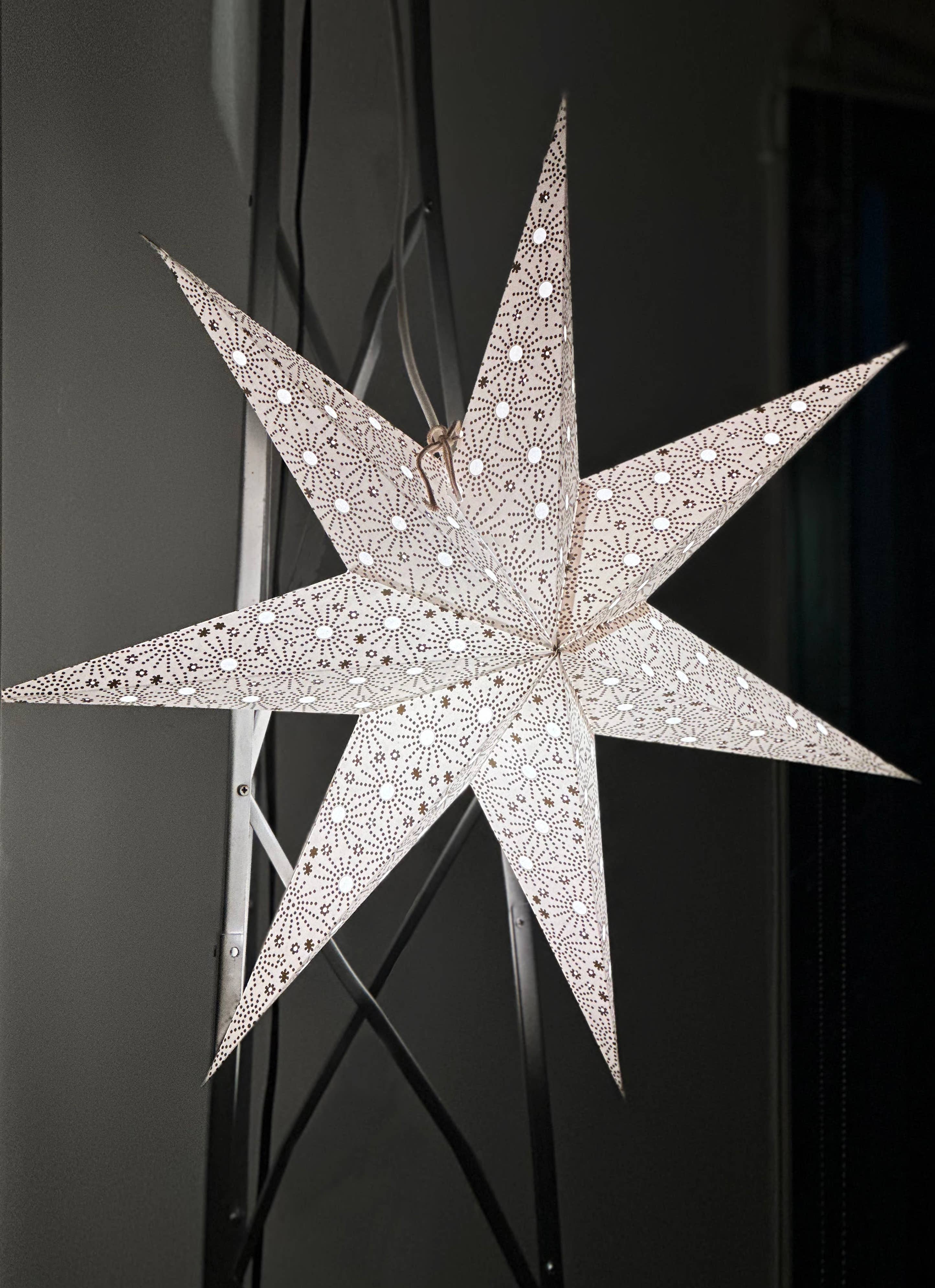 Artecnica - Wholesale Paper Lantern/Lamp - Cristal White Earth Friendly Star Lightz1
