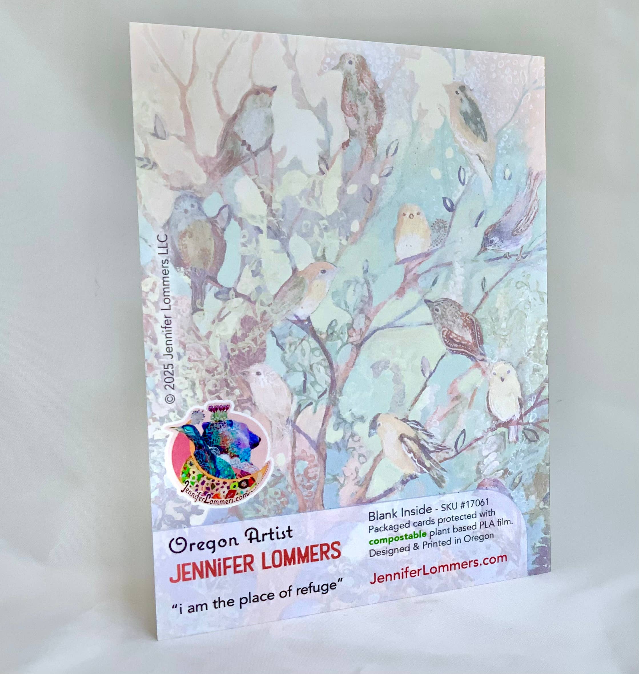 Jennifer Lommers - Wholesale Everyday Greeting Card - Place of Refuge (A6) Blank Note Card1