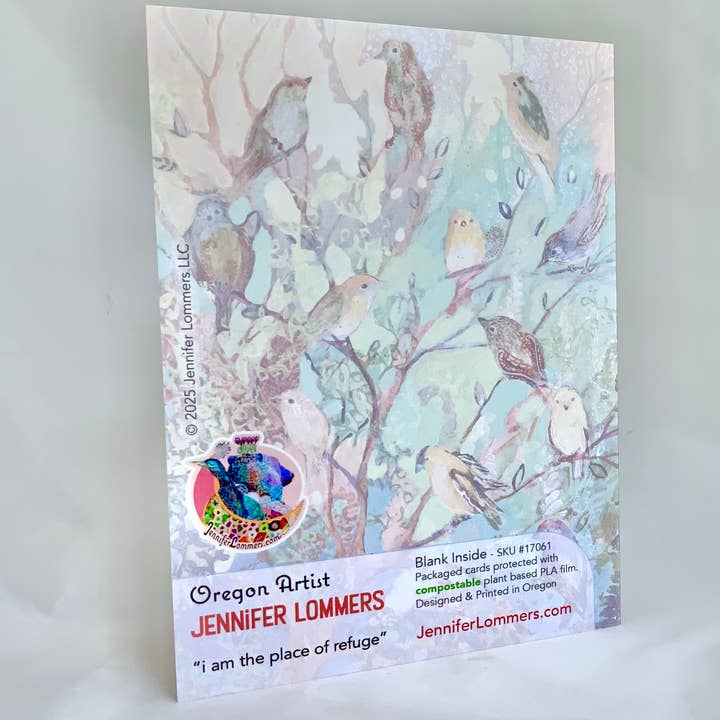 Jennifer Lommers - Wholesale Everyday Greeting Card - Place of Refuge (A6) Blank Note Card1