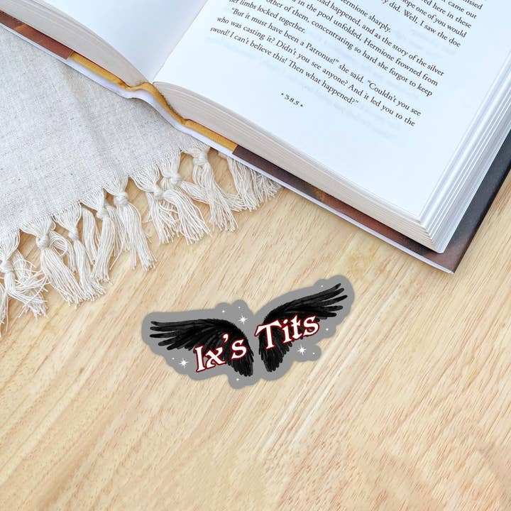 Autocollant Ix's T*ts | Sous licence officielle Carissa Broadbent pour la vente par Serafine Art and Design